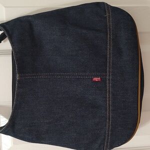 Vintage Levi's Indigo Denim Hobo Purse Bag New